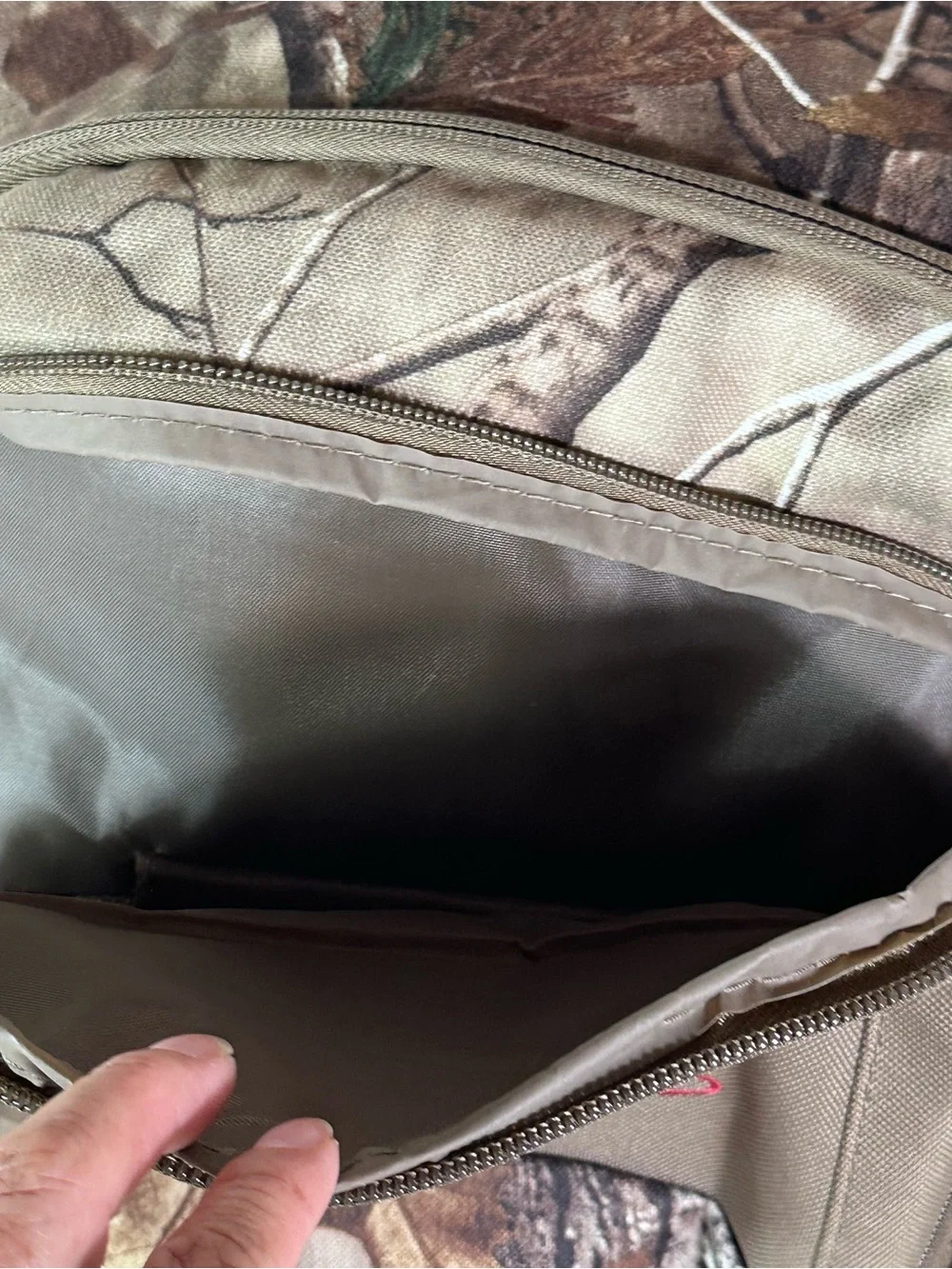 FieldLine Pro Series Men's Camo Backpack - Brown/Green